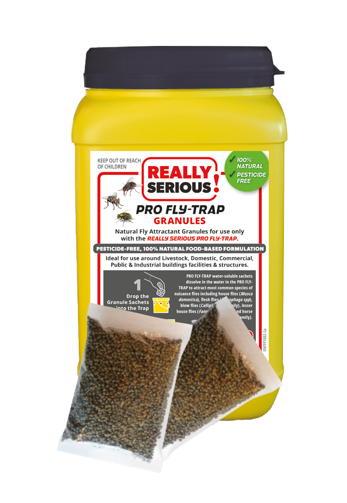 REALLY SERIOUS! PRO<sup>®</sup> FLY-TRAP & FLY-TRAP GRANULES