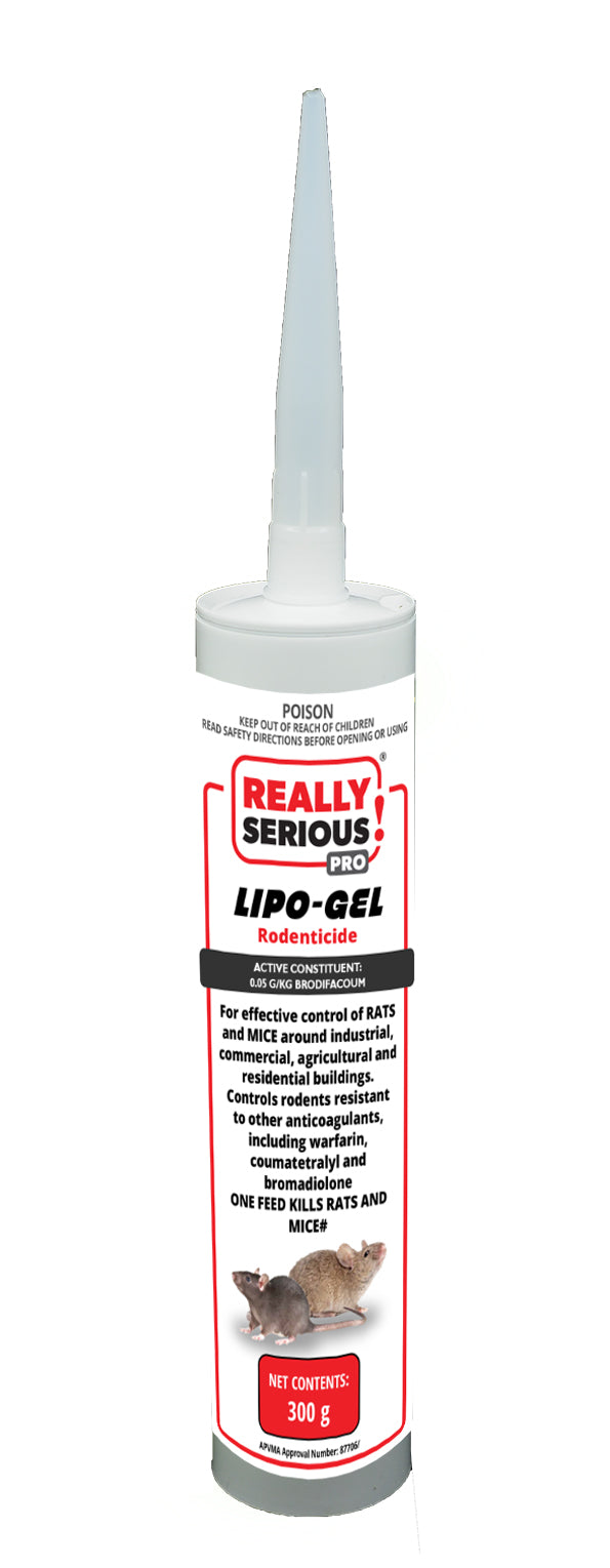 REALLY SERIOUS! PRO<sup>®</sup> ADVANCED LIPO-GEL RODENTICIDE