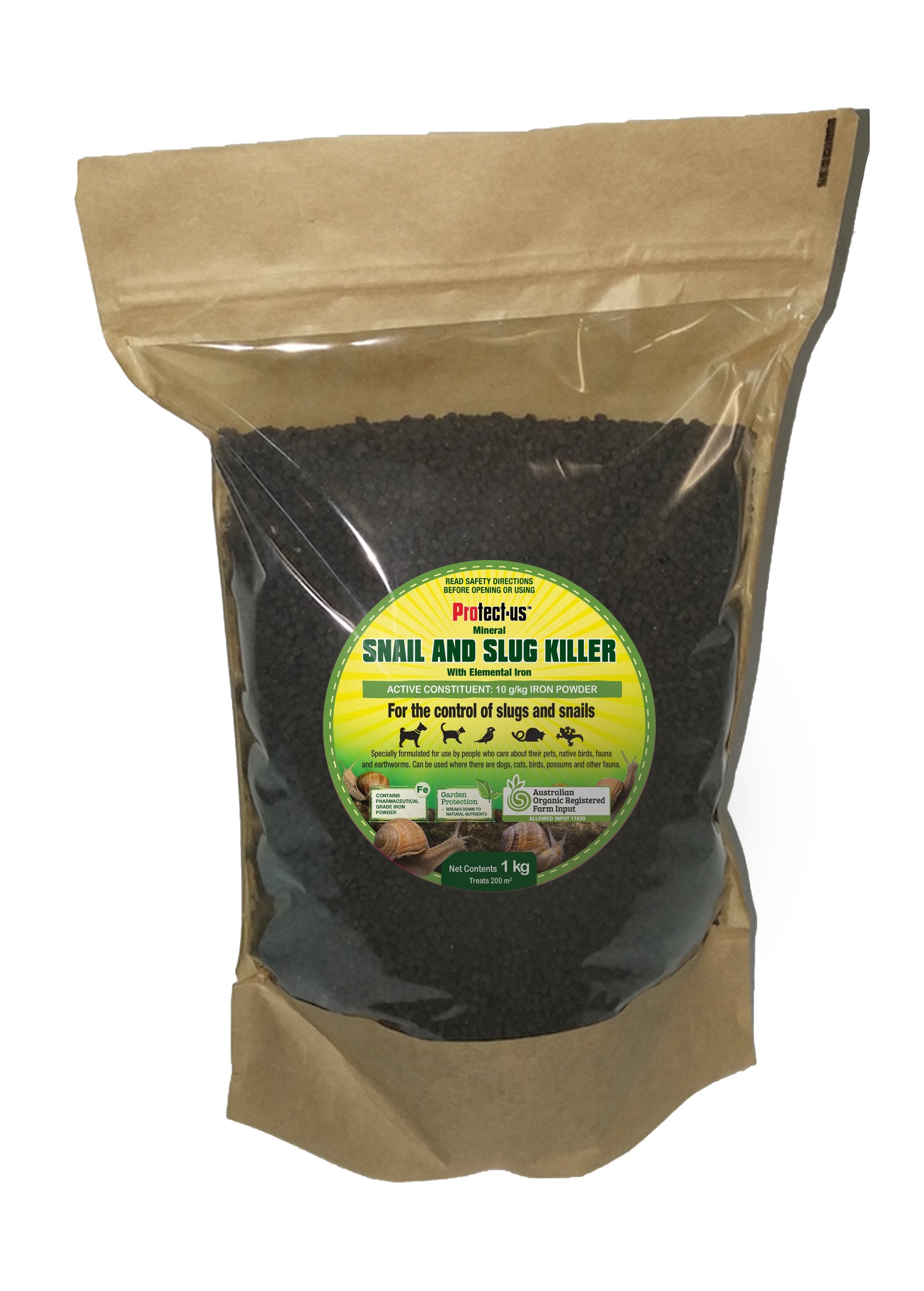 Natural Mineral Snail and Slug Killer